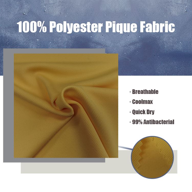 product-750-750 100% Polyester Pique Knitted Fabric