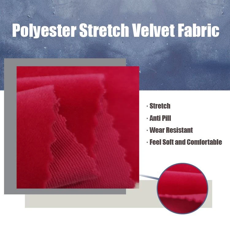 product-750-750 Warp Velvet Stretch Fabric
