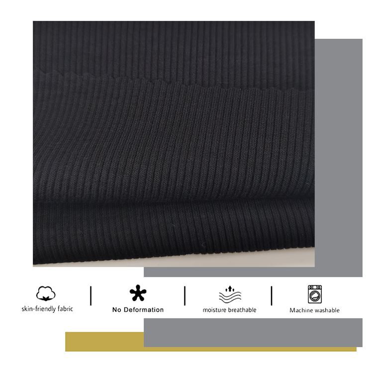 product-750-750 2*1 Ribbed Knitted Fabric