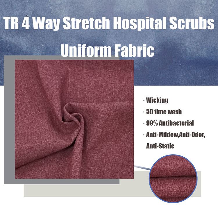 Hospital Uniform Scrubs Fabric