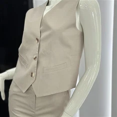 Vải lanh cotton polyester dùng cho may mặc