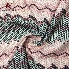 Vải Polyester Spandex Co Giãn Thiết Kế Theo Yêu Cầu Cho Quần Áo