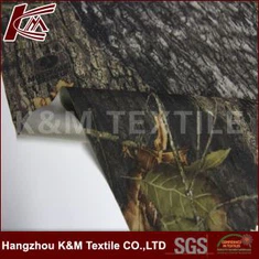 Vải Tricot chống thấm nước in họa tiết Mossy Oak dùng cho đi săn