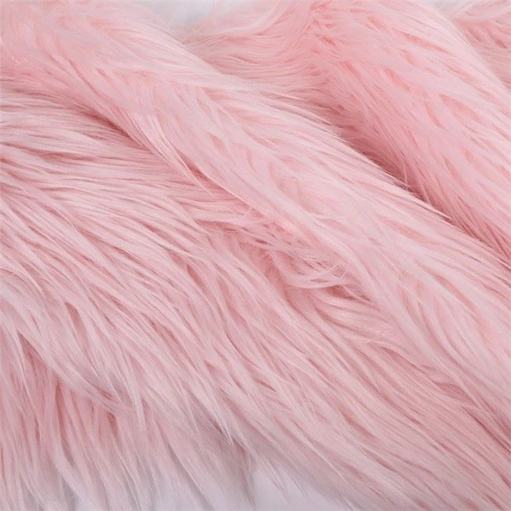 MultiColor Long Pile Plush Fabric