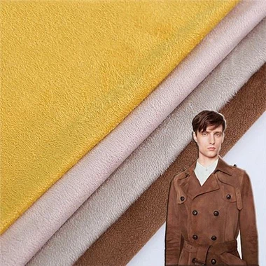 Vải da lộn polyester tái chế